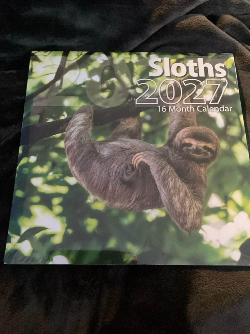 2027 Sloth Calendar